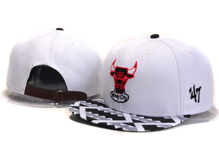 NBA Chicago Bulls 47B Snapback Hat #17